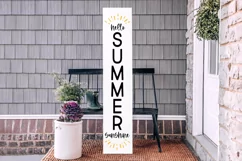 Hello Summer Sunshine- Front Porch Sign svg, Farmhouse Decor Product Image 4
