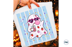 Summerween Ghost PNG Sublimation Design Product Image 1