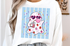Summerween Ghost PNG Sublimation Design Product Image 2