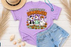 Summerween Retro Halloween Sublimation Design Product Image 2