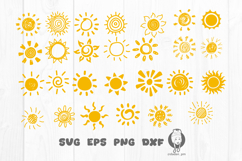 Sun hand drawn svg Product Image 1