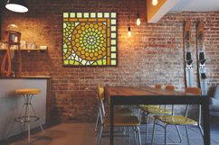 Sun Circle Mosaic 3D layered art Product Image 3