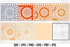 Sun Circle Mosaic 3D layered art Product Image 5