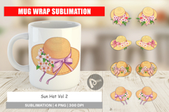Mug Wrap Spring Sun Hat Product Image 1