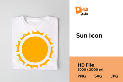 Sun Icon Product Image 1