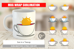 Mug Wrap Teacup Sun Product Image 1