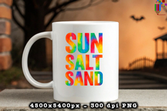 Sun Salt Sand Summer PNG File