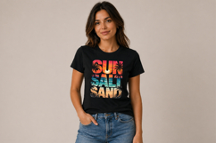 Sun Salt Sand Vintage Beach Design Product Image 5