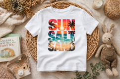 Sun Salt Sand Vintage Beach Design Product Image 7