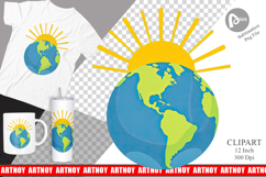 Sun and Earth Clipart Product Image 1