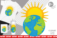 Sun and Earth Clipart Product Image 1