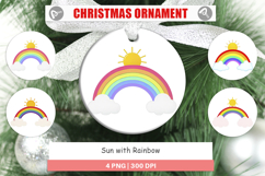 Ornament Sun and Rainbow Product Image 1