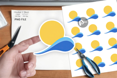 Sun and Waves Sticker Product Image 1