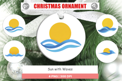 Ornament Sun and Waves Product Image 1