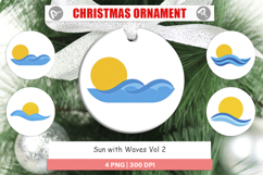 Ornament Sun and Waves Product Image 1