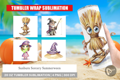 Sunburn Sorcery Summerween Tumbler Product Image 1