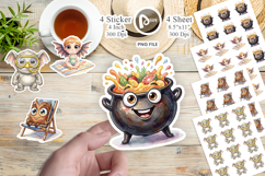 Sunburn Sorcery Summerween Sticker Product Image 1