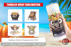Sunburn Sorcery Summerween Tumbler Product Image 1