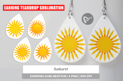 Earring Sunburst Product Image 1
