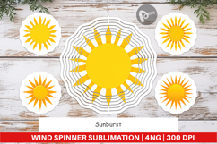 Wind Spinner Sunburst Product Image 1