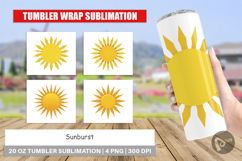 Tumbler Sunburst Product Image 1
