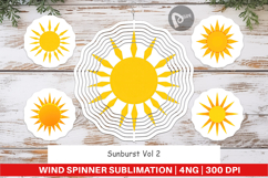 Wind Spinner Sunburst Product Image 1