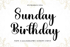 Sunday Birthday Product Image 1