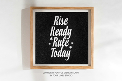 Sunday Chatt Confident Playful Display Script Product Image 5