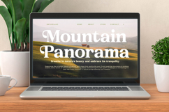 Sunday Ridges - Modern Retro Serif Font Product Image 4