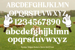 Sunday Ridges - Modern Retro Serif Font Product Image 18