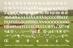 Sunday Ridges - Modern Retro Serif Font Product Image 19