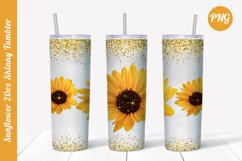 20oz Skinny Tumbler Sublimation Design PNG Product Image 1