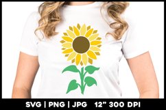 Sunflower Clipart svg Product Image 1