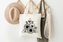 Flower Svg Design, Sunflower Svg, Flower Bouquet Svg. Product Image 4