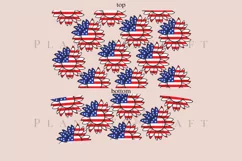 sunflower 4th of july  40oz quencher tumbler sublimation full wrap high resolution transparant background