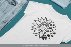 Sunflower and Dog SVG Product Image 2