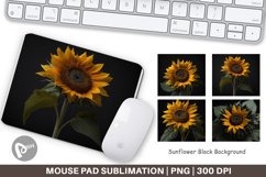 Mouse Pad Dark Sunflower Product Image 1