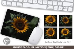 Mouse Pad Dark Sunflower Product Image 1