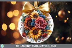 GorgeousSunflower Boho Ornament design.