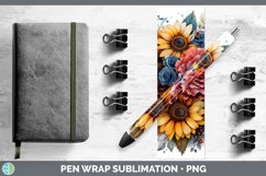 GorgeousSunflower Boho Pen Wrap design.
