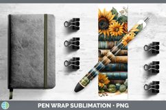 GorgeousSunflower Boho Pen Wrap design.