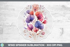 GorgeousSunflower Boho Wind Spinner design.