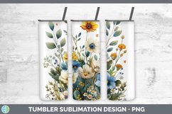 GorgeousSunflower Boho Tumbler design.