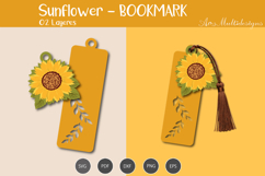 Sunflower Bookmark Product Image 1