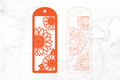 Sunflower Bookmark SVG Laser Cut Product Image 3