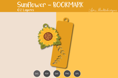 Sunflower Bookmark Product Image 3