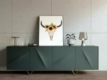 Bull Skull with sunflowers clip art. Indian tribal decor Product Image 5