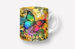 Colorful Mug Wrap,11 oz mug png,15 oz mug png,gift for her,coffe mug,sunflower mug gift,butterfly mug,butterfly glitter,mug,mug png,mug wrap,coffee mug png,coffee mug wrap,mug sublimation,coffee mug design