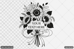 Sunflower SVG PNG Design Bundle Product Image 12