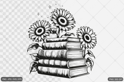 Sunflower Design SVG PNG Product Image 1